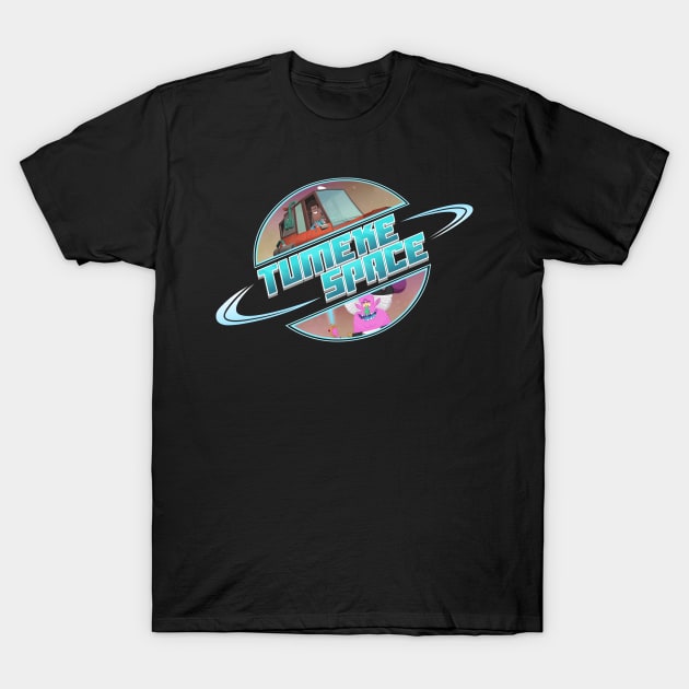 Tumeke Space Planet Logo T-Shirt by mukpuddy